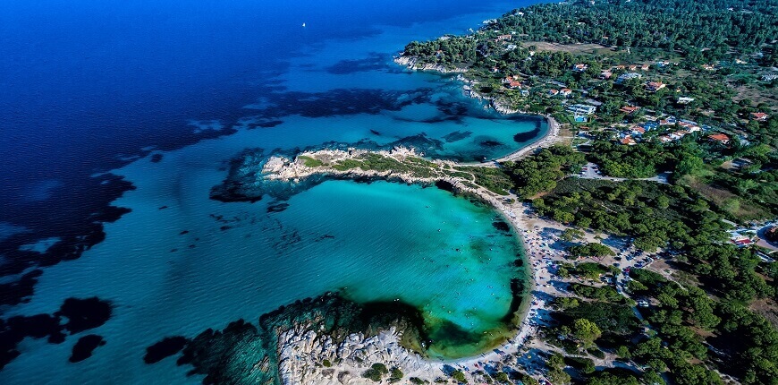 Discover-the-most-beautiful- beaches-in-Halkidiki-Greek-Transfer-Services