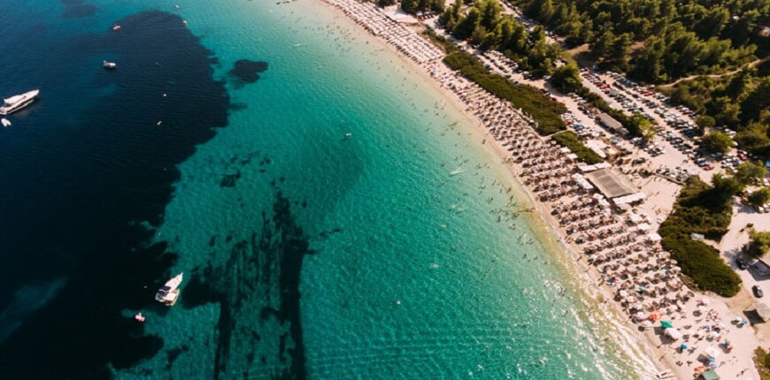11 Best Beach Bars in Halkidiki-Leuki Ammos Beach Bar-Greek Transfer Services
