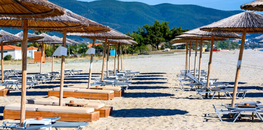 Beaches near Thessaloniki-Asprovalta Beach-Greek Transfer Services