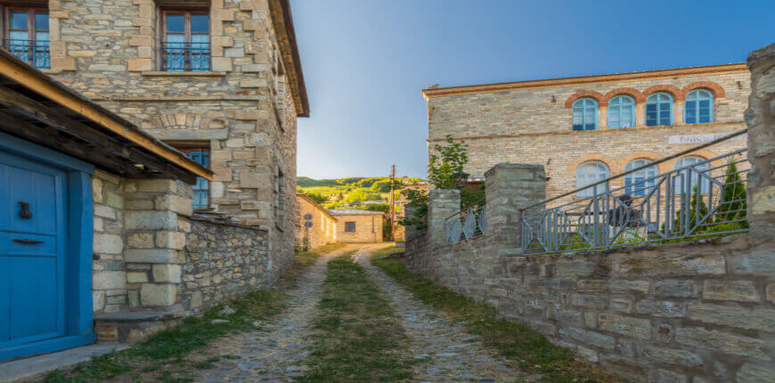 4 Picturesque Villages of Macedonia-Nymfaio in Florina-GreekTransferServices