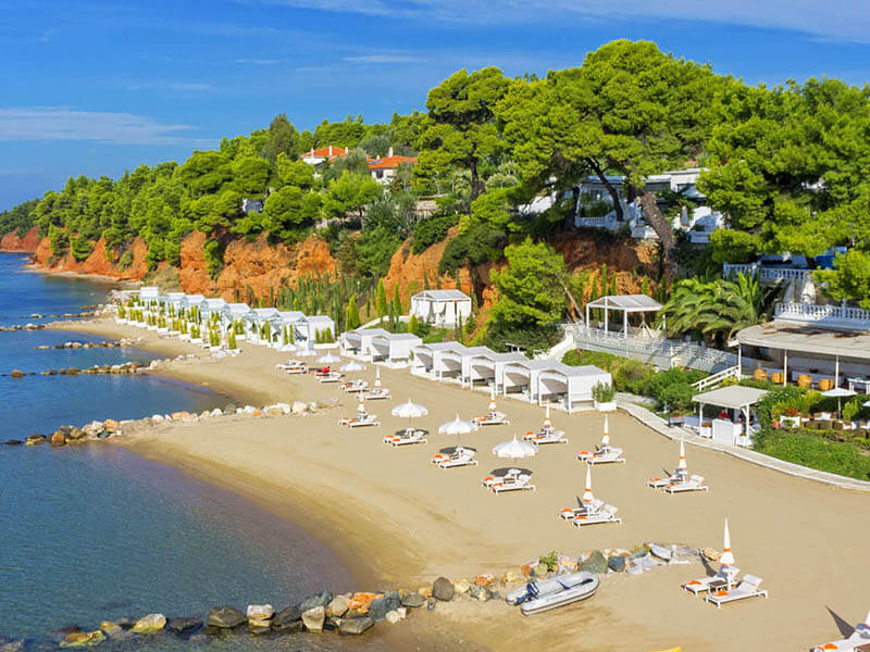 Danai Beach Resort Villas transfer from and to Thessaloniki airport | Greek transfer services.