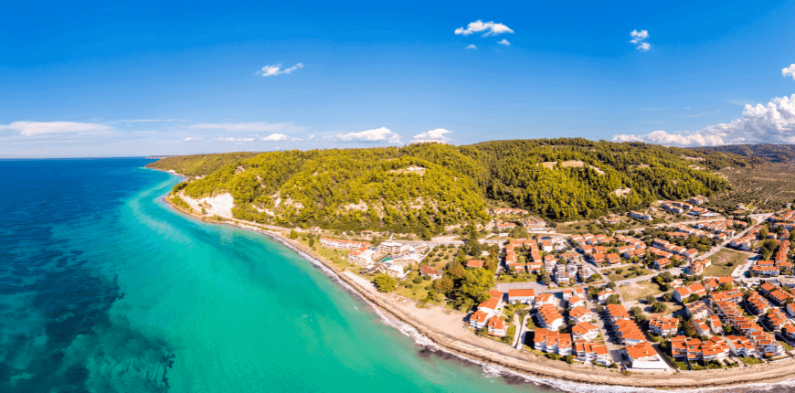 The 5 Best Beaches in Kassandra Halkidiki for family vacations-Fourka Beach-Greek Transfer Services